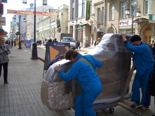 Перевозка рояля в Москве